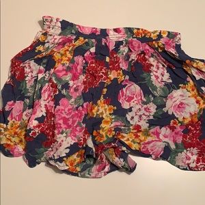 Brandy Melville Floral Skirt